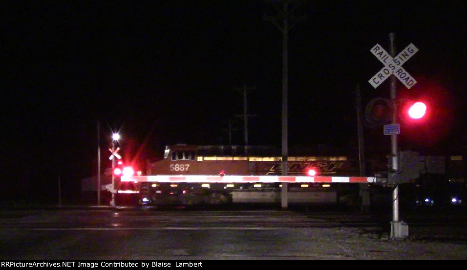 BNSF coal train